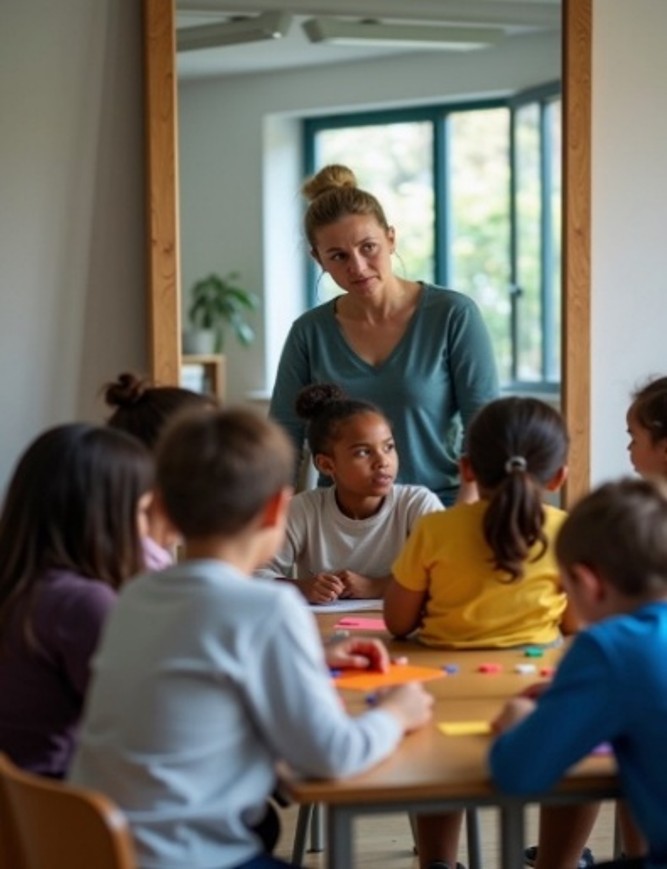 When Teaching Mirrors Learning